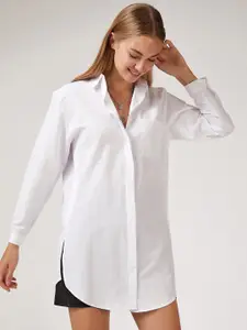 Fab Star Women Classic Opaque Casual Shirt