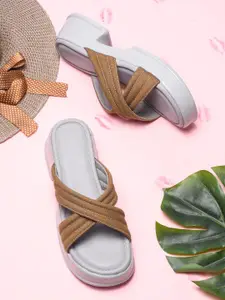 Try Me Open Toe Platform Heel Sandals