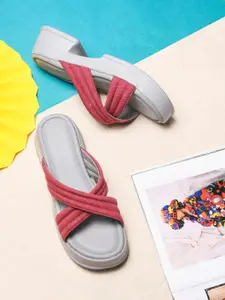 Try Me Open Toe Platform Heel Sandals