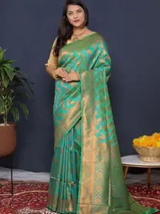 SGF11 Woven Design Zari Art Silk Heavy Work Kanjeevaram Saree