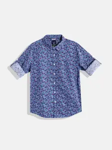 Allen Solly Junior Boys Sport Floral Opaque Printed Casual Shirt