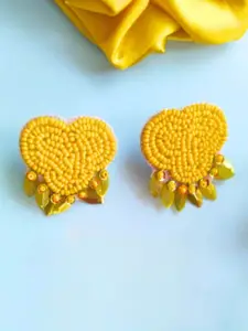 Sangria Women Beaded Stud Quirky Earrings