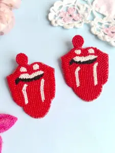 Sangria Women Beaded Drop Earrings