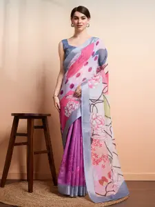 RACHNA  Floral  Printed Saree