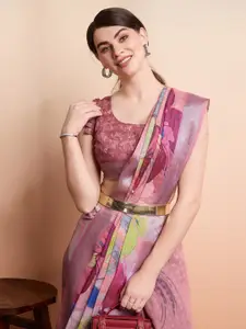 RACHNA  Floral Art Prints Saree