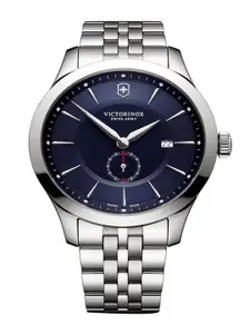 Victorinox Alliance Men Dial & Stainless Steel Bracelet Style Straps Analogue Watch 241763