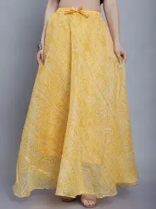 SOUNDARYA Women Flared Maxi Skirts