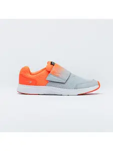 DECATHLON By Decathlon Kids Orange White Velcro Running Shoes