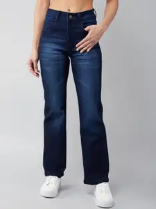 Miss Chase Women Bootcut Light Fade Stretchable Jeans