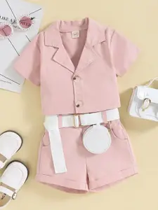 Bold N Elegant Girls Coat with Shorts