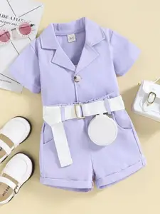 Bold N Elegant Girls Coat with Shorts