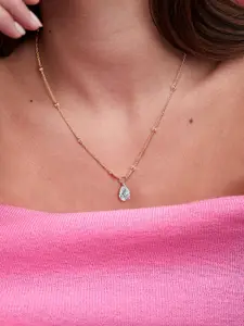 MINUTIAE Brass Gold-Plated Handcrafted Necklace