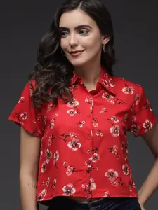 TANDUL Women Comfort Floral Opaque Printed Casual Shirt