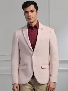 Blackberrys Men Long Sleeve Double Vent Single Breasted Crop Blazers