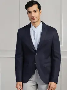 Blackberrys Men Slim-Fit Single-Breasted Party Blazers