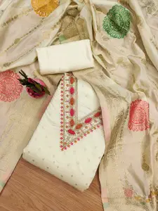 KALINI Women Embroidered Unstitched Dress Material