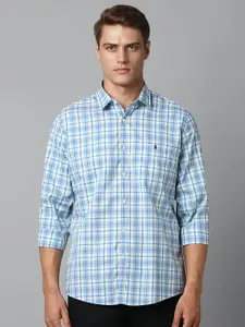 Louis Philippe Sport Men Slim Fit Opaque Checked Casual Shirt