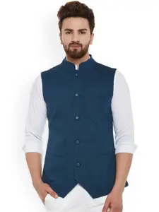 Hypernation Pure Cotton Nehru Jacket