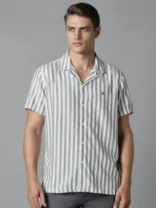 Louis Philippe Jeans Men Slim Fit Opaque Striped Casual Shirt