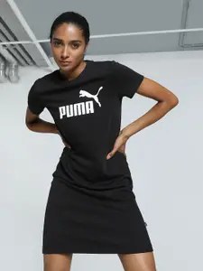 Puma Printed Cotton T-Shirt Dress