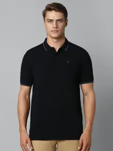 Louis Philippe Sport Polo Collar Cotton Slim Fit T-shirt