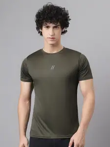 ATICX Men Applique Slim Fit T-shirt