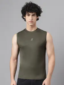 ATICX Men Applique Slim Fit T-shirt