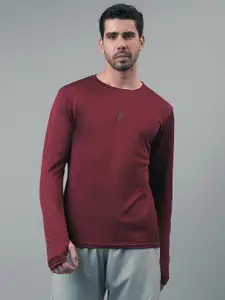 ATICX Slim Fit Round Neck Long Sleeves FlexDRY T-shirt