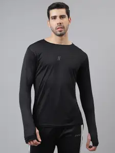 ATICX Men Raw Edge Slim Fit T-shirt