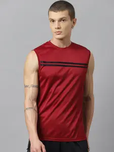 ATICX Men Geometric  Printed Slim Fit T-shirt