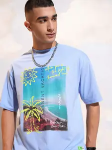 HIGHLANDER Men Graphic Printed Relaxed Fit Tshirt