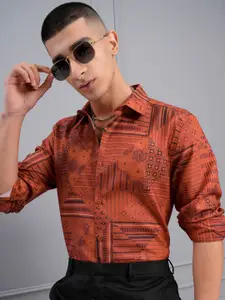 HIGHLANDER Printed Casual Shirt