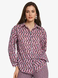 RAREISM Women Comfort Opaque Printed Casual Shirt