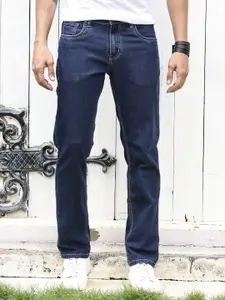 Thomas Scott Men Smart Clean Look Mid-Rise Stretchable Jeans