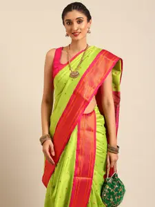 Varkala Silk Sarees Ethnic Motifs Zari Nauvari Paithani Saree