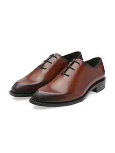 LEGWORK Men Leather Formal Oxfords