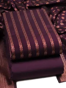 Sun Fashion And Lifestyle Women Ethnic Motifs Woven Design Unstitched Dress Material