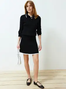 Trendyol Top With Skirt Co-Ords