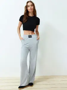 Trendyol Round Neck Pure Cotton Top With Trouser