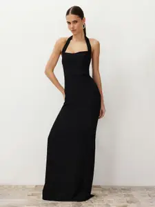 Trendyol Women Halter Neck Maxi Dress