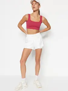 Trendyol Women Mid-Rise Sports Shorts