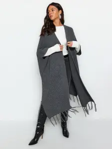 Trendyol Self Design Longline Sweater