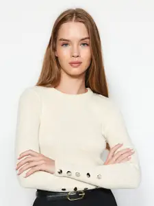 Trendyol Striped Pullover Sweater