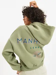 Trendyol Typography Women Sweatshirt