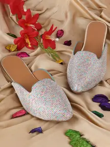 BAESD Women Pointed Toe Mules Flats