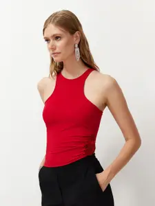 Trendyol Round Neck Fitted Top