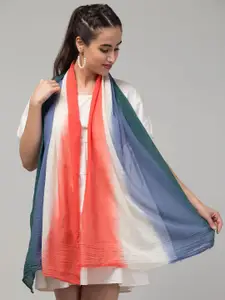 J Style Women Printed Pure Cotton Scarf