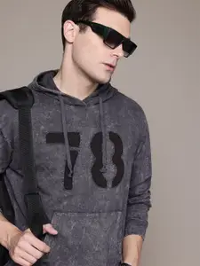 The Roadster Lifestyle Co. Applique Detail Pure Cotton Relaxed Sweatshirt