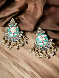 Anouk Geometric Jhumkas Earrings