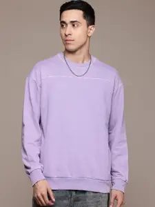 The Roadster Lifestyle Co. Relaxed-Fit Pure Cotton Sweatshirt